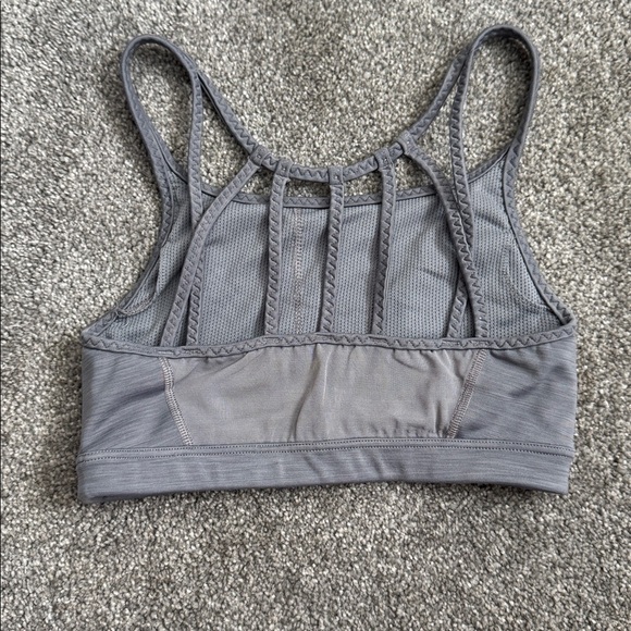 Athleta Heather Gray Sports Bra - Picture 2 of 3